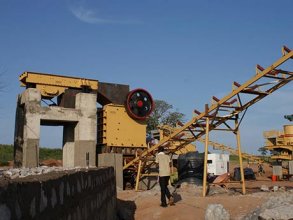 300t/h砂石骨料生產線現場